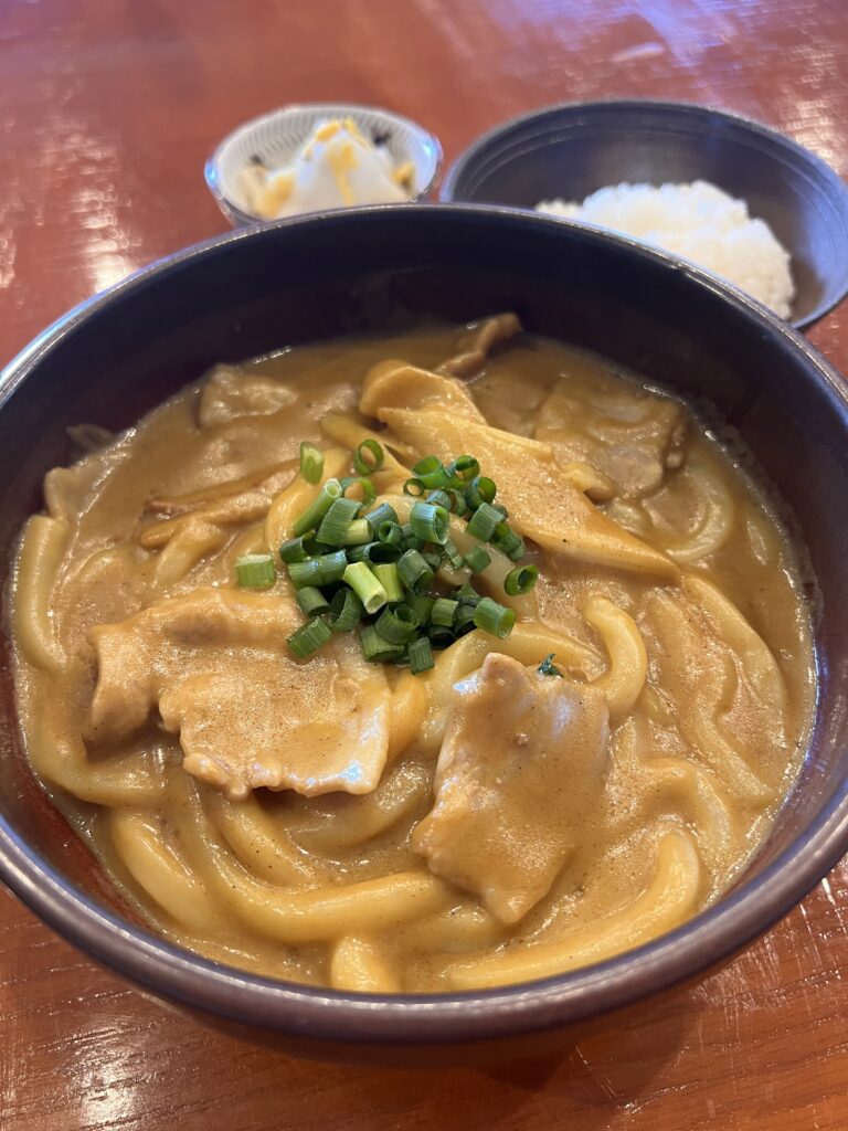 クリーミーカレーうどん